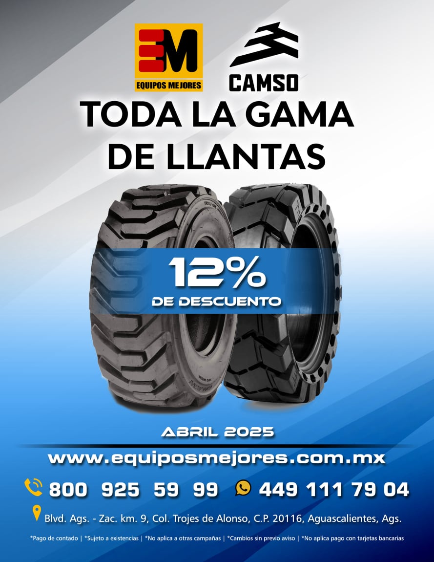Promoción llantas camso abril 2025