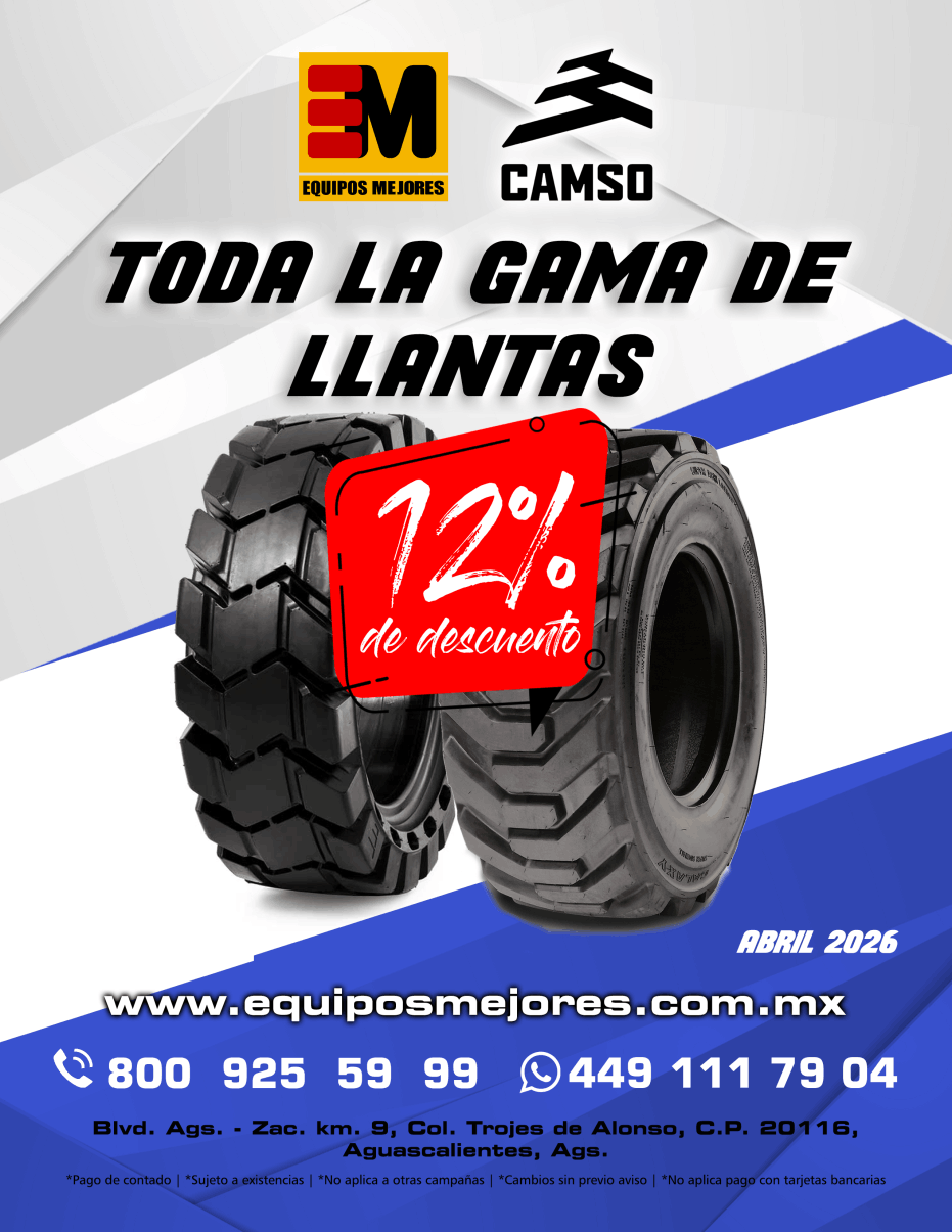 Promoción llantas CAMSO abril 2026